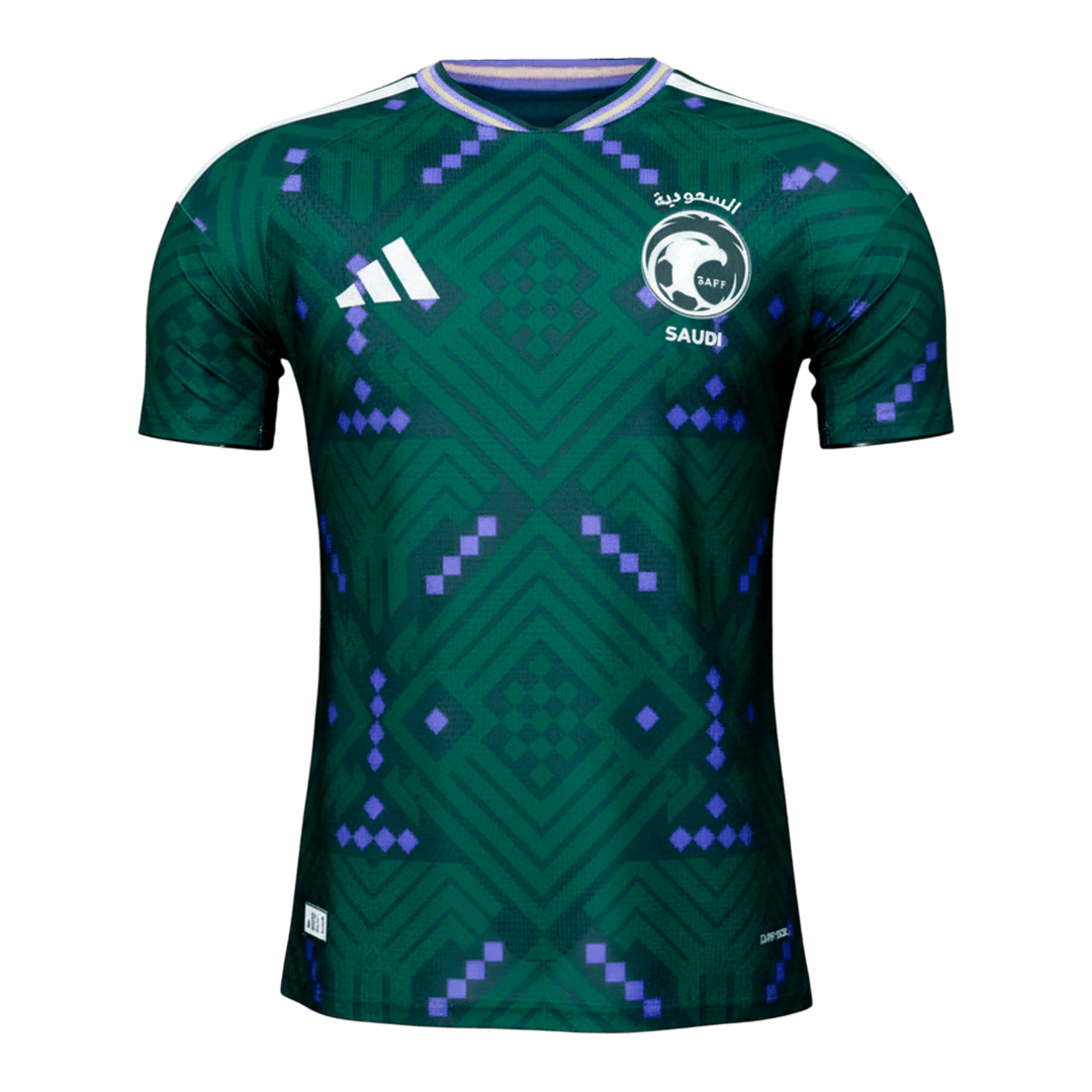 Saudiarabien Tröja 2026 Hemma Autentisk Grön