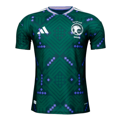 Saudiarabien Tröja 2026 Hemma Autentisk Grön