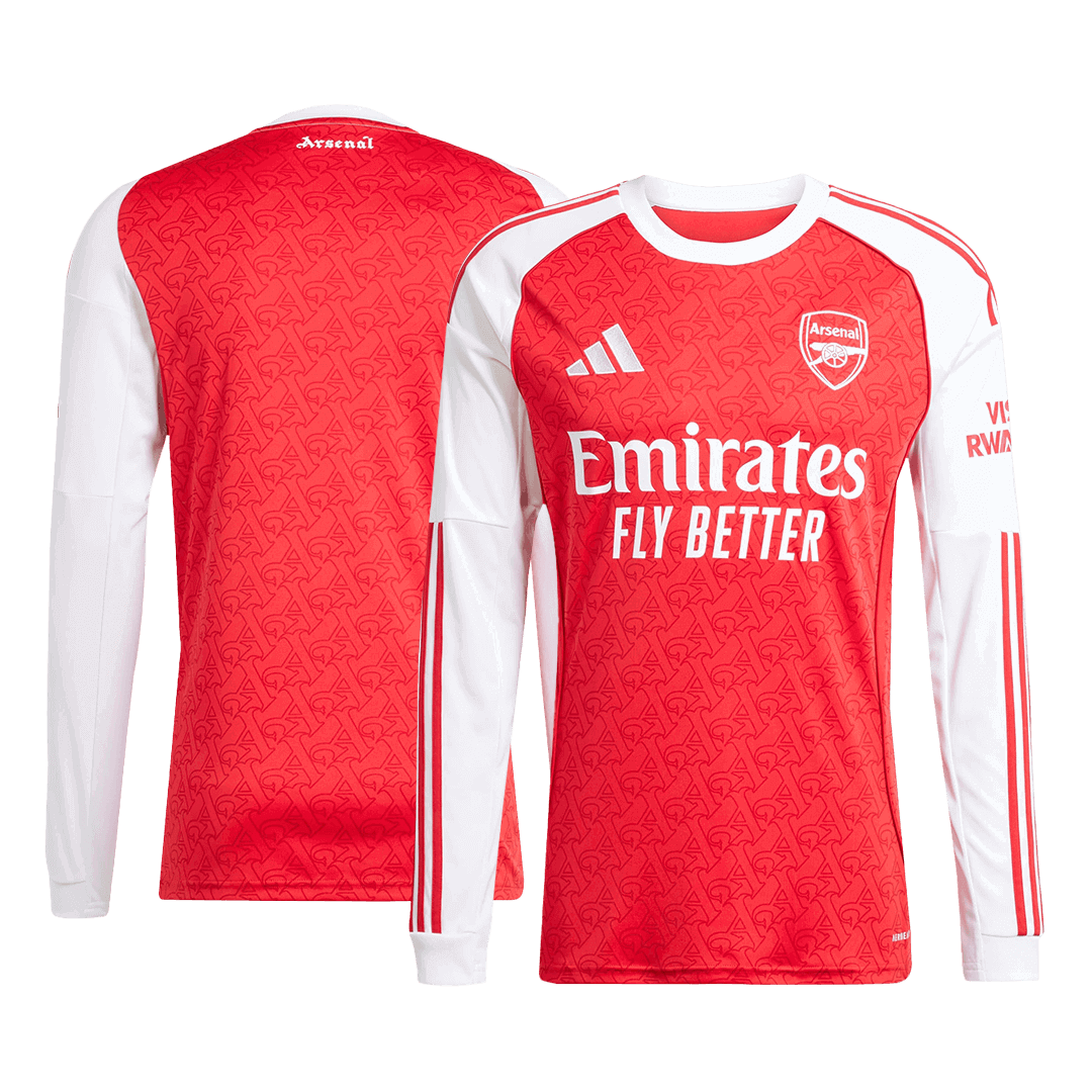 Arsenal Tröja 2025/26 Hemma Långärmad Röd