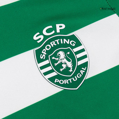 Sporting CP Tröja 2025/26 Hemma Green&White Barn-10