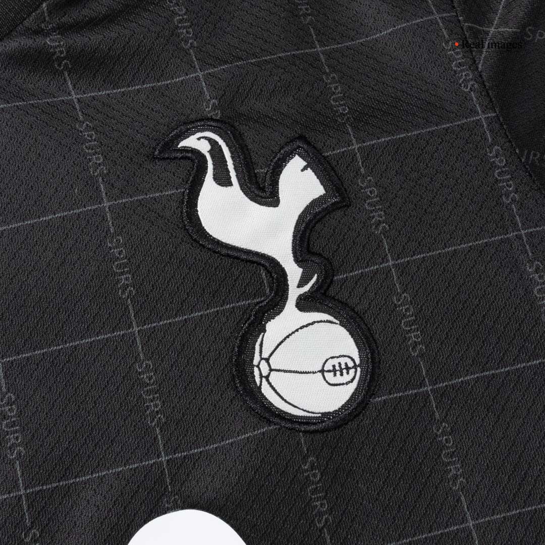 Tottenham Hotspur Tröja 2025/26 Borta Svart Barn