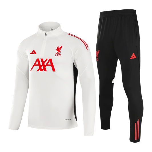 Liverpool Träningsställ 2025/26 Barn Vit