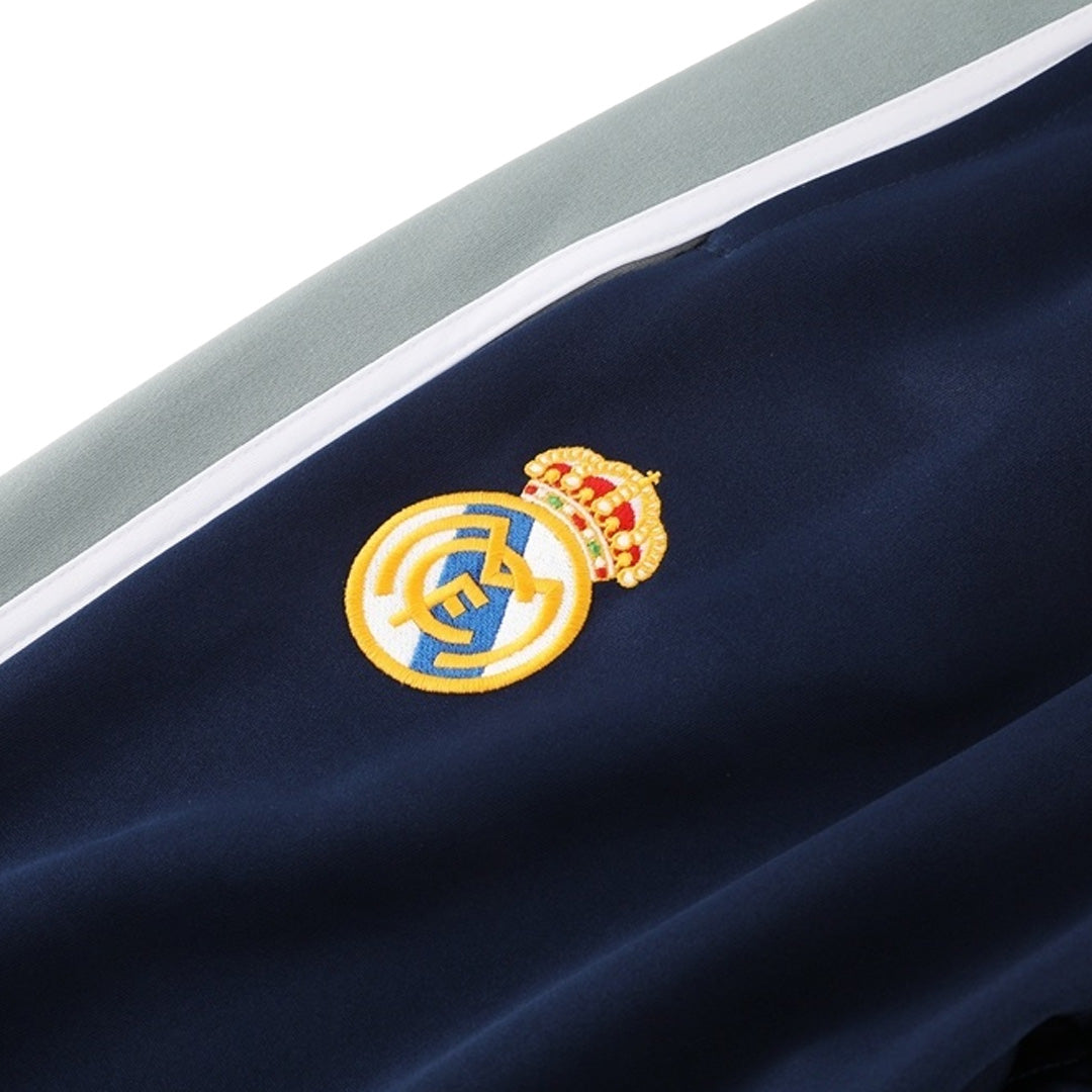 Real Madrid Träningsset (Jacka+Byxor) 2025/26 Mörkblå-15