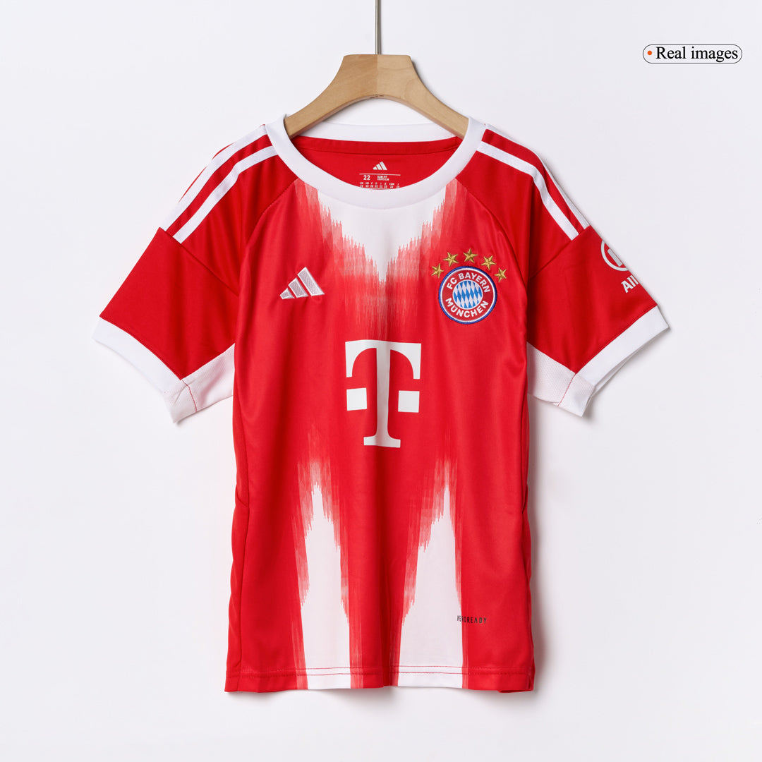 Bayern Munich Tröja 2025/26 Hemma Röd Barn