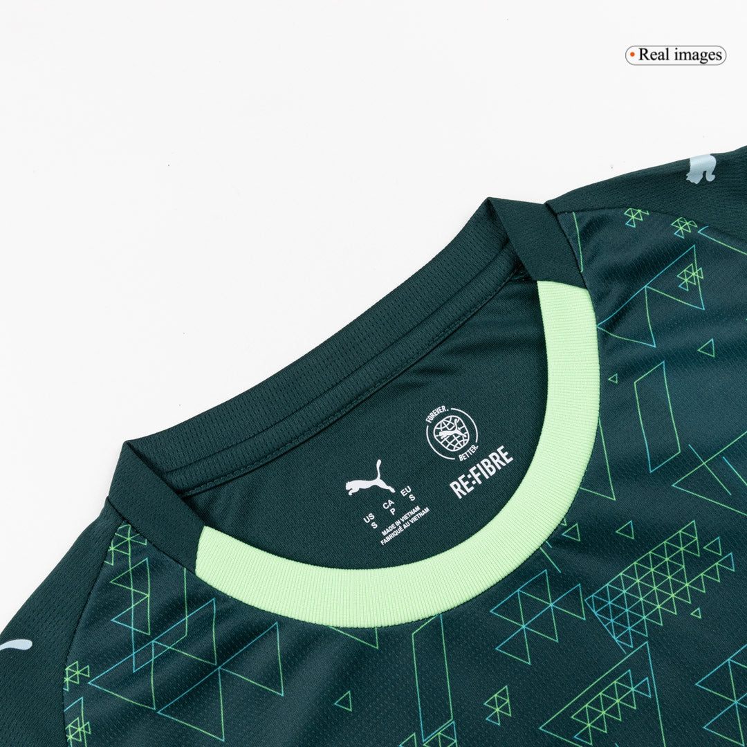Manchester City Tröja 2025/26 Fourth Away Grön-9