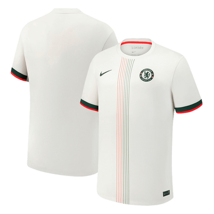 Chelsea Tröja 2025/26 Borta Vit-9