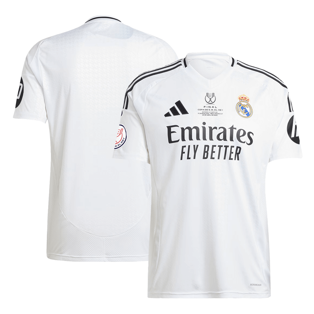 Real Madrid Tröja 2024/25 Hemma Vit Final
