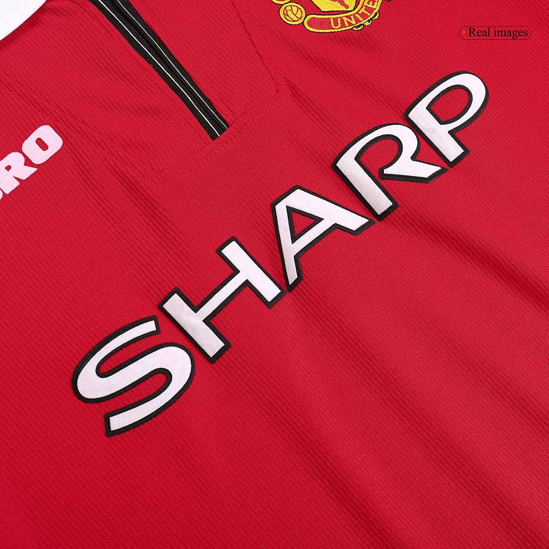 Manchester United Hemmatröja 98/00 Retro Tröja
 Röd-5