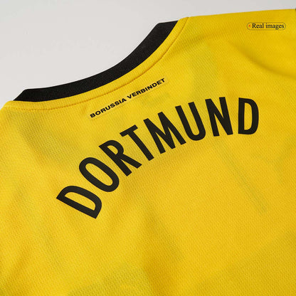 Borussia Dortmund Tröja 2024/25 Hemma Gul Barn-4
