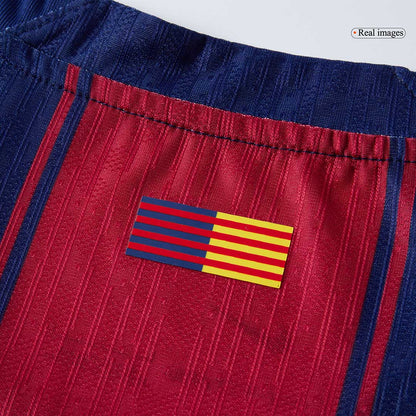 Barcelona Tröja KOUNDE #23 2025/26 Hemma Röd & Blå - UCL-3