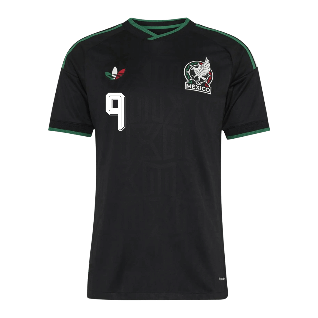 Mexiko Tröja RAÚL #9 2026 Tredje Autentisk Svart