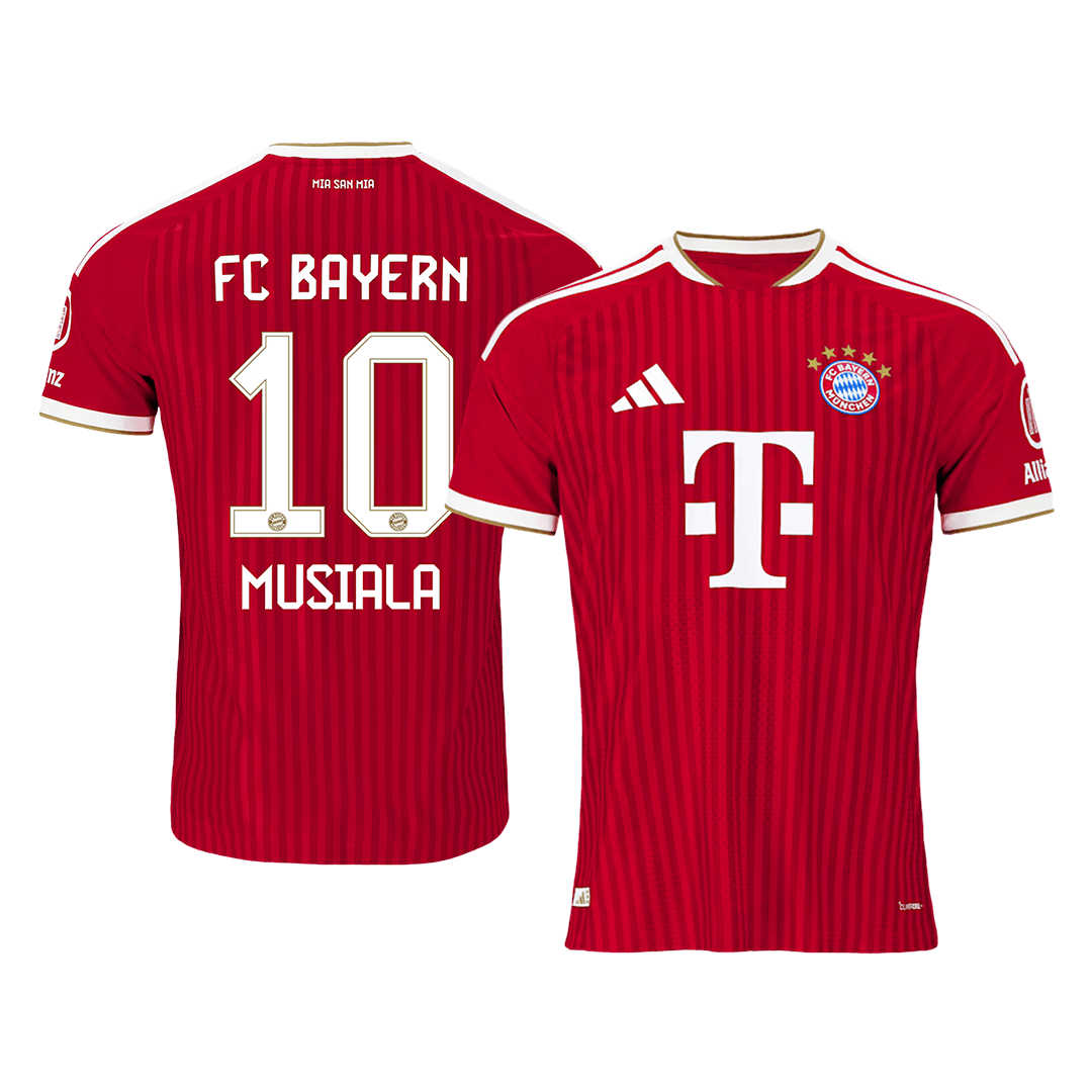 Bayern Munich Tröja MUSIALA #10 2026/27 Hemma Autentisk Röd