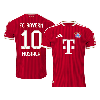 Bayern Munich Tröja MUSIALA #10 2026/27 Hemma Autentisk Röd