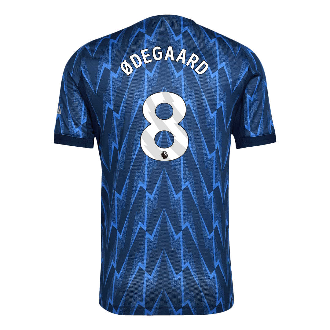 Arsenal Tröja ØDEGAARD #8 2025/26 Borta Blå
