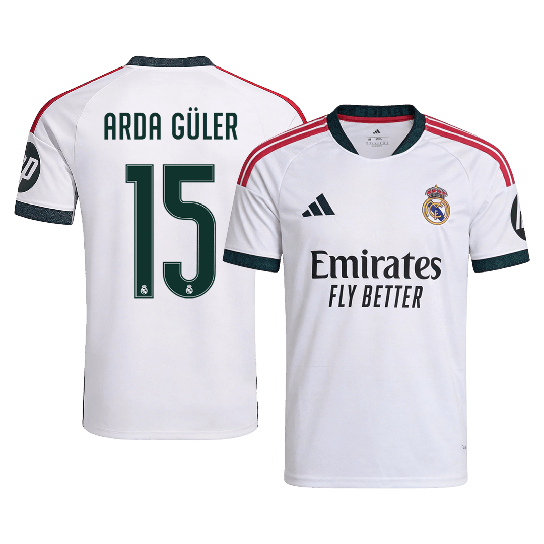 ARDA GÜLER #15 Real Madrid Tröja 2026/27 Hemma Premium Vit