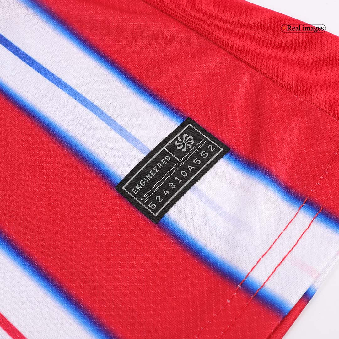 Atletico Madrid Tröja 2024/25 Hemma Röd & Vit Barn