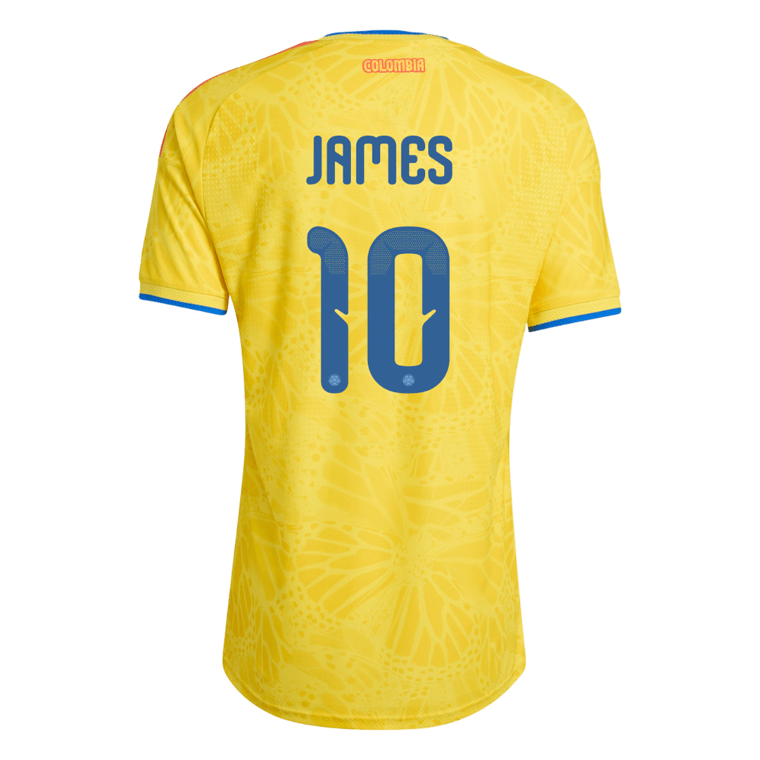 Colombia Tröja JAMES #10 2026 Hemma Autentisk Gul-2