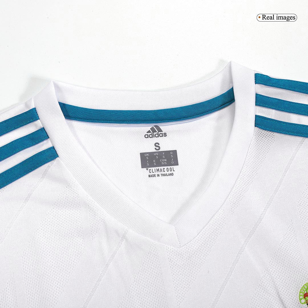 MODRIĆ #10 Real Madrid Hemmatröja 2017/18 Retro Tröja
 Vit