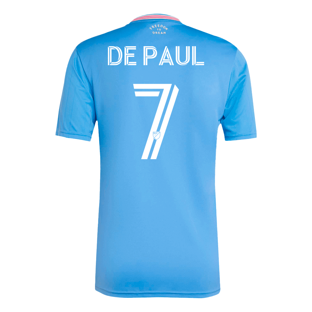 Inter Miami CF Tröja DE PAUL #7 2025 Tredje Blå-11