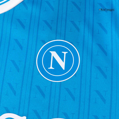 Napoli Tröja LUKAKU #9 2025/26 Hemma Blå-6