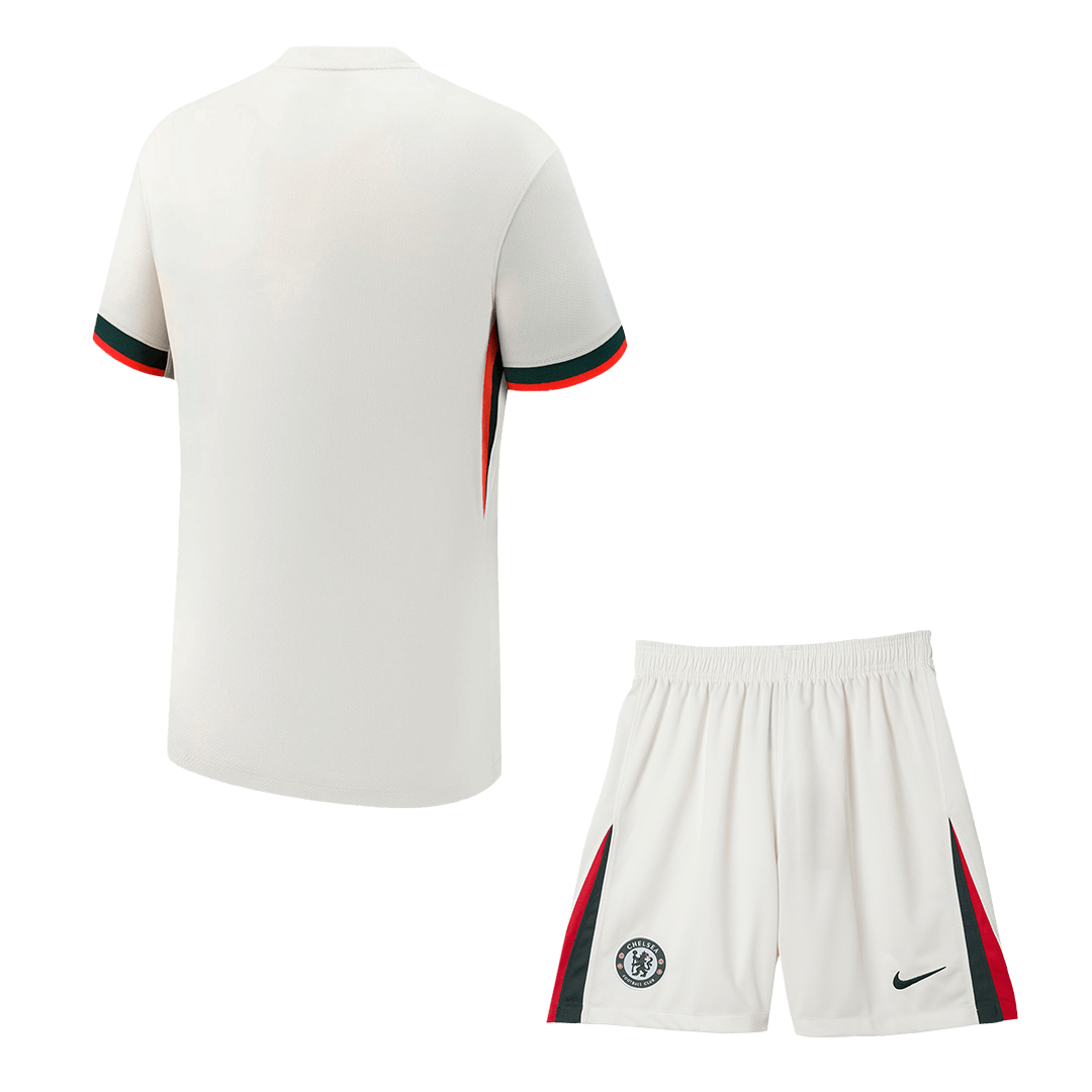 Chelsea Tröja Bortaställ 2025/26 Vit-12