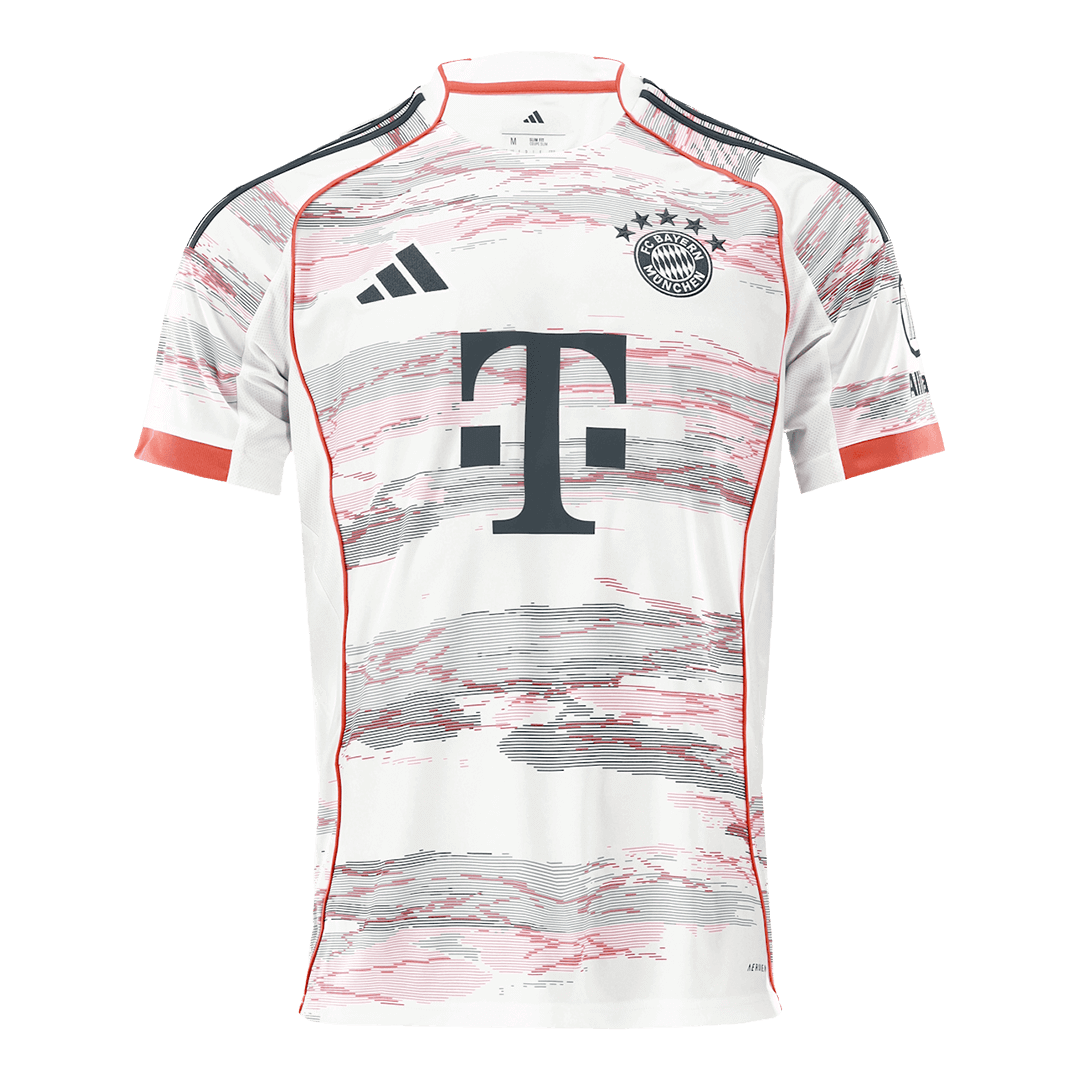 Bayern Munich Tröja MÜLLER #25 2025/26 Borta Vit-13