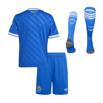 Real Madrid Tröja 2025/26 Tredjeställ Blå Barn-14