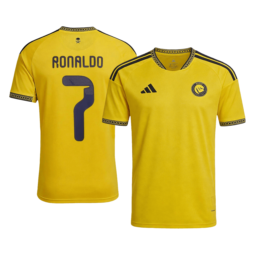 Al Nassr Tröja RONALDO #7 2026/27 Hemma Gul