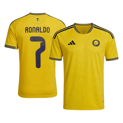 Al Nassr Tröja RONALDO #7 2026/27 Hemma Gul