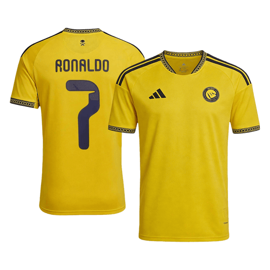 Al Nassr Tröja RONALDO #7 2026/27 Hemma Gul