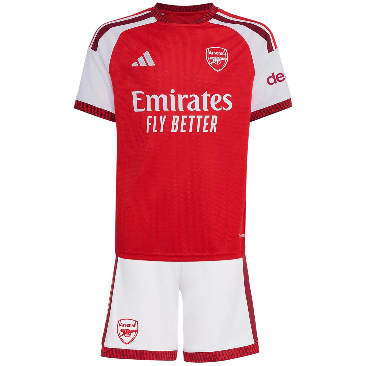 Arsenal Tröja CHAMPIONS #26 2026/27 Hemma Röd Barn-4