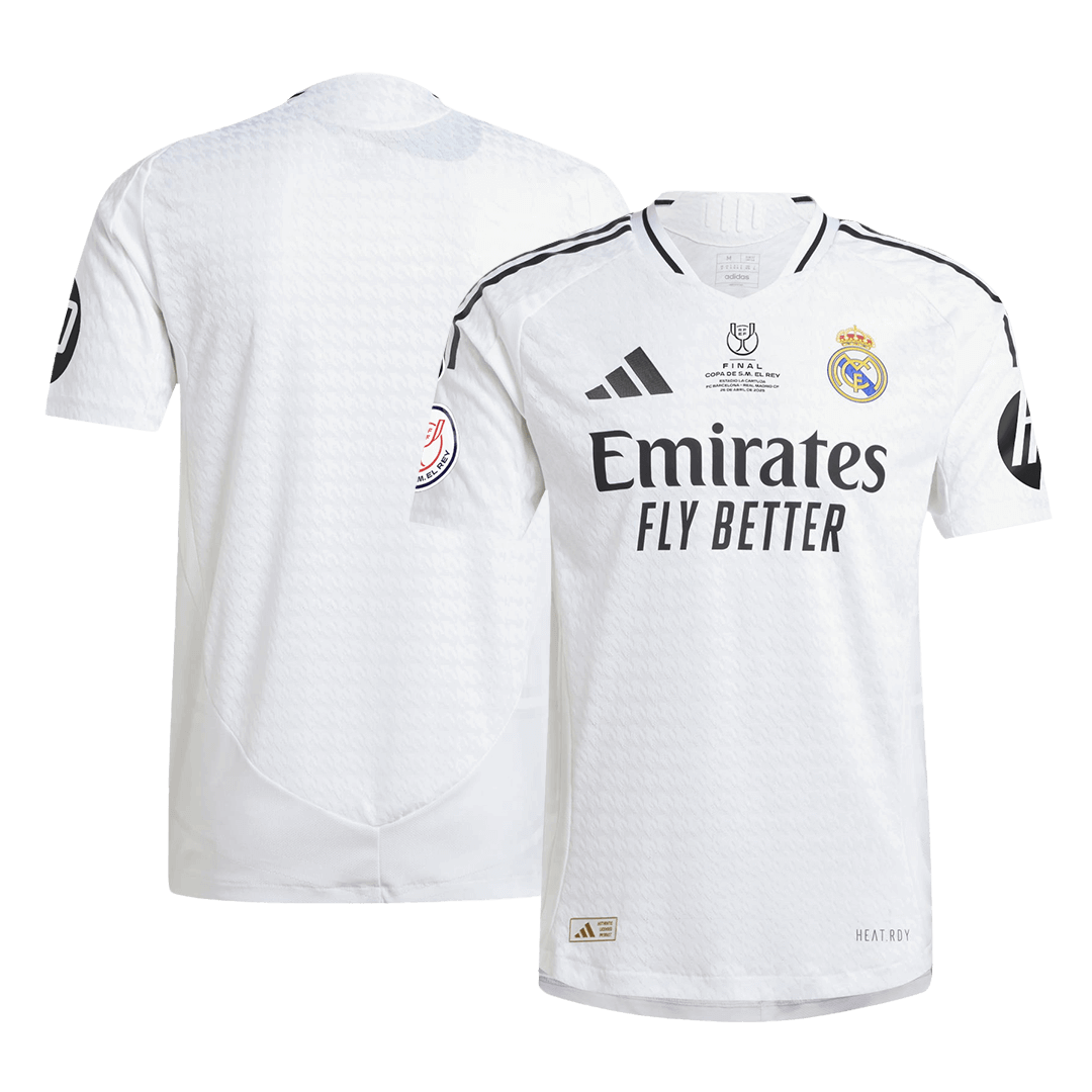 Real Madrid Tröja 2024/25 Hemma Vit Final