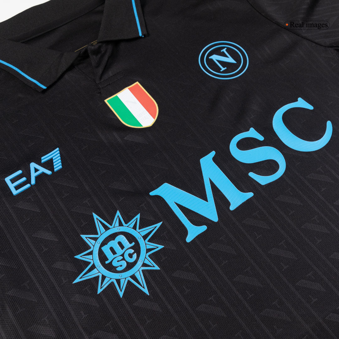 Napoli Tröja 2025/26 Tredje Svart