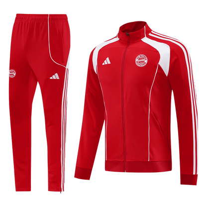 Bayern Munich Träningsset (Jacka+Byxor) 2025/26 Röd-19