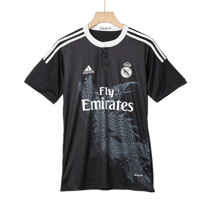 BENZEMA #9 Real Madrid Tredjetröja 2014/15 Retro Tröja
 Svart-10