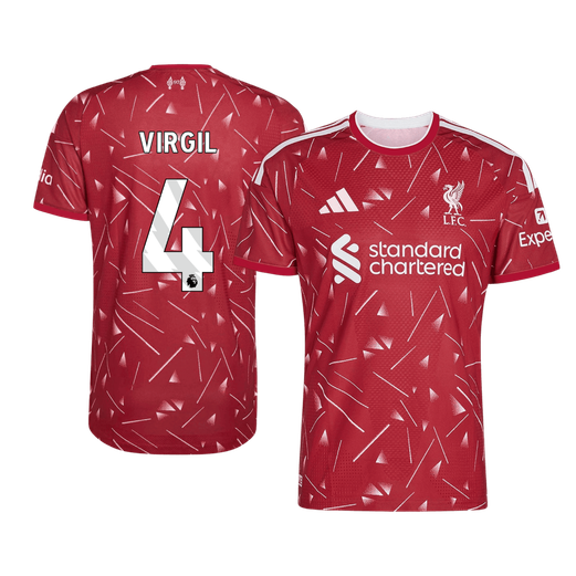 Liverpool Tröja VIRGIL #4 2026/27 Hemma Autentisk Röd