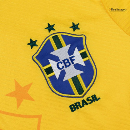 Brasilien Hemmatröja 1994 Retro Tröja
 Gul-5