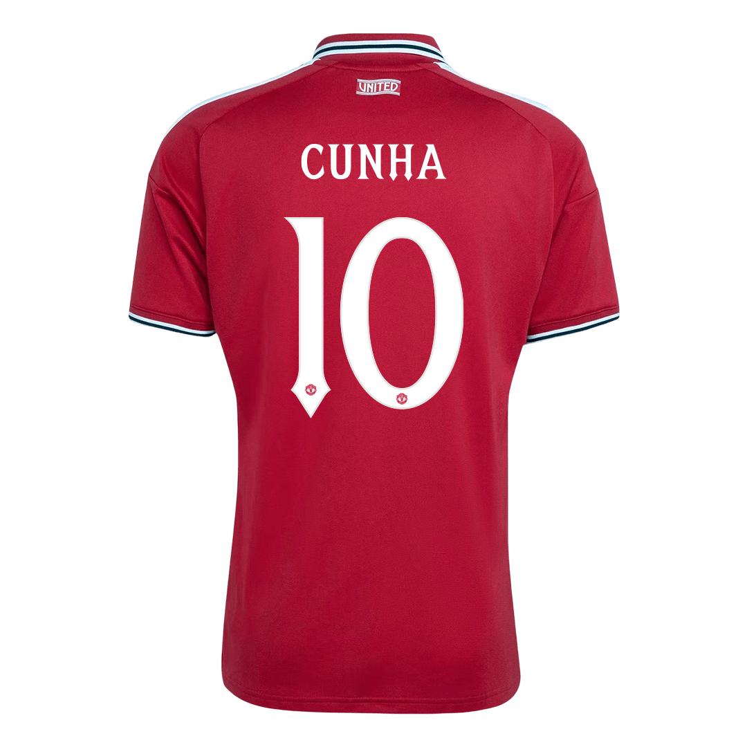 Manchester United Tröja CUNHA #10 2026/27 Hemma Röd - UCL-10