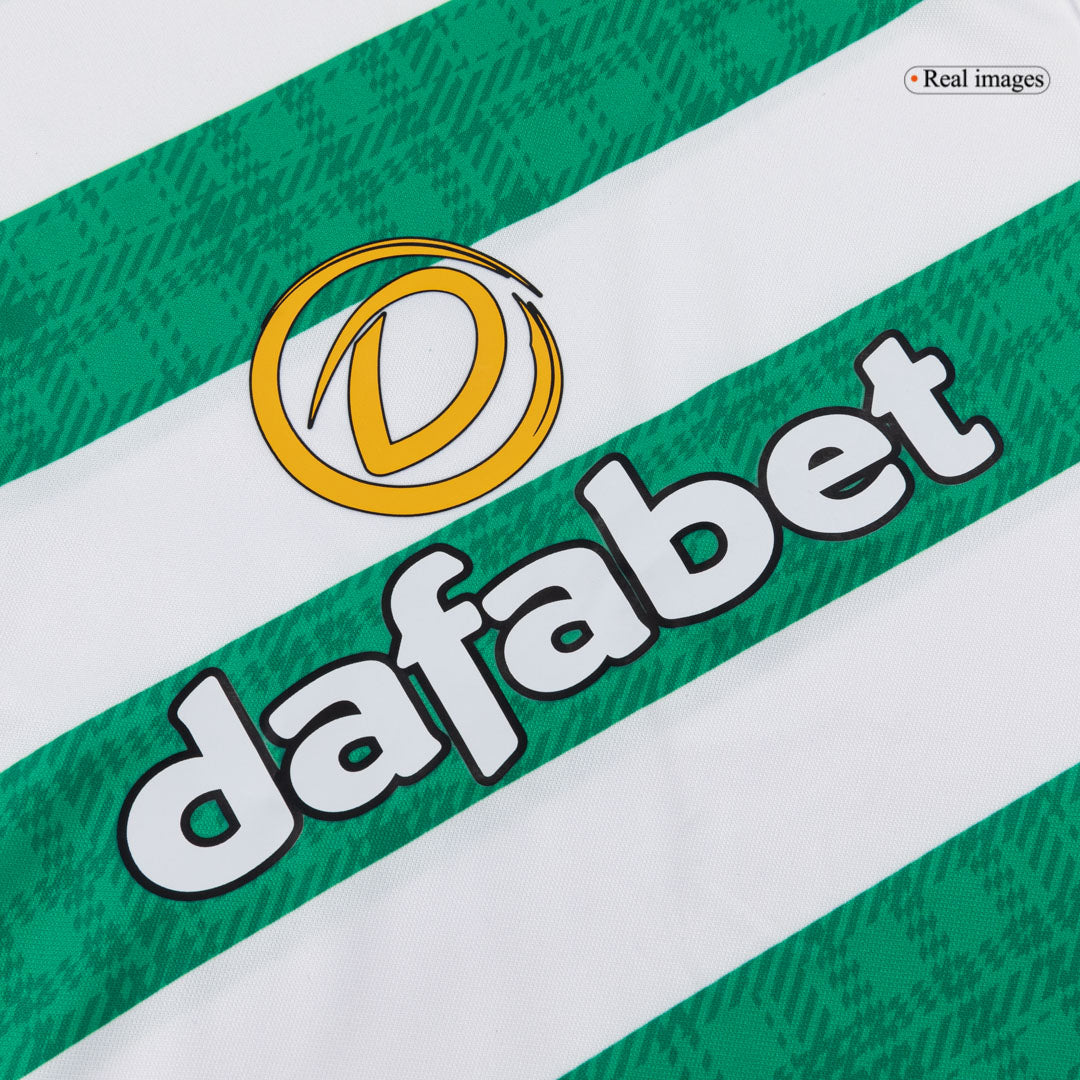 Celtic Tröja 2025/26 Hemma Green&White Barn