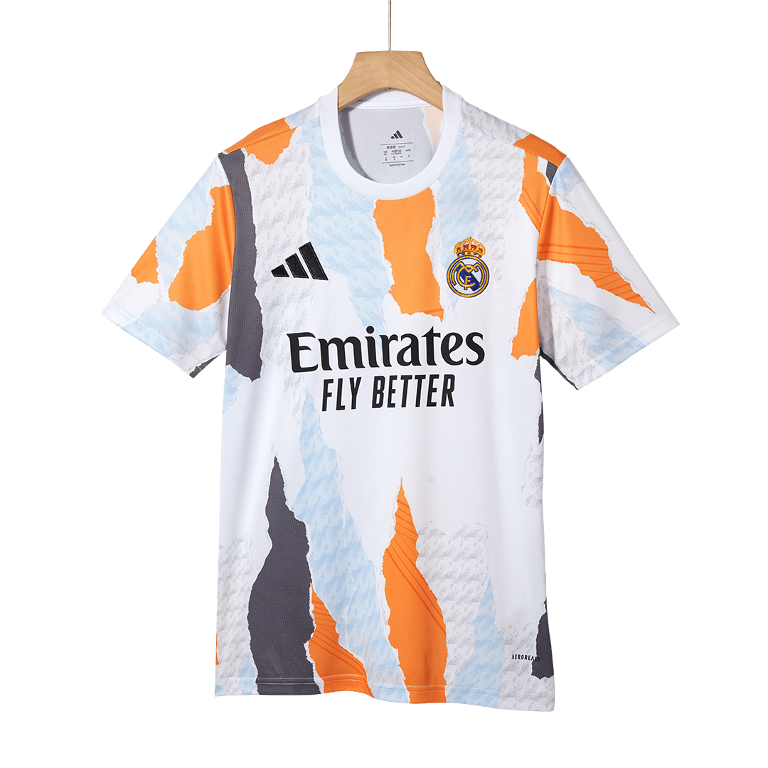 Real Madrid Tröja 2024/25 Före match Vit-9