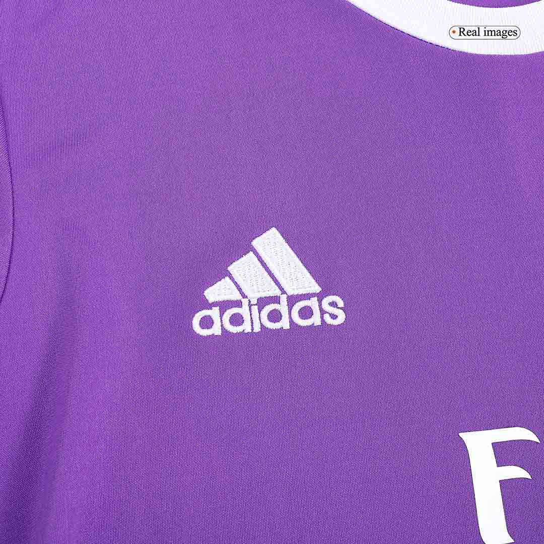 BENZEMA #9 Real Madrid Bortatröja 2016/17 Retro Tröja
 Lila-6