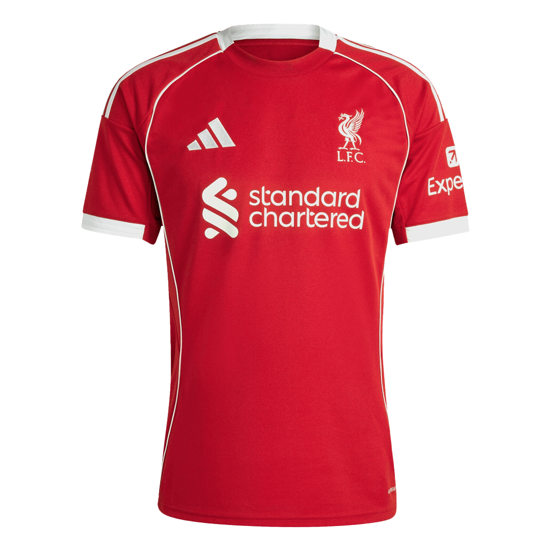 Liverpool Tröja ISAK #9 2025/26 Hemma Röd-10