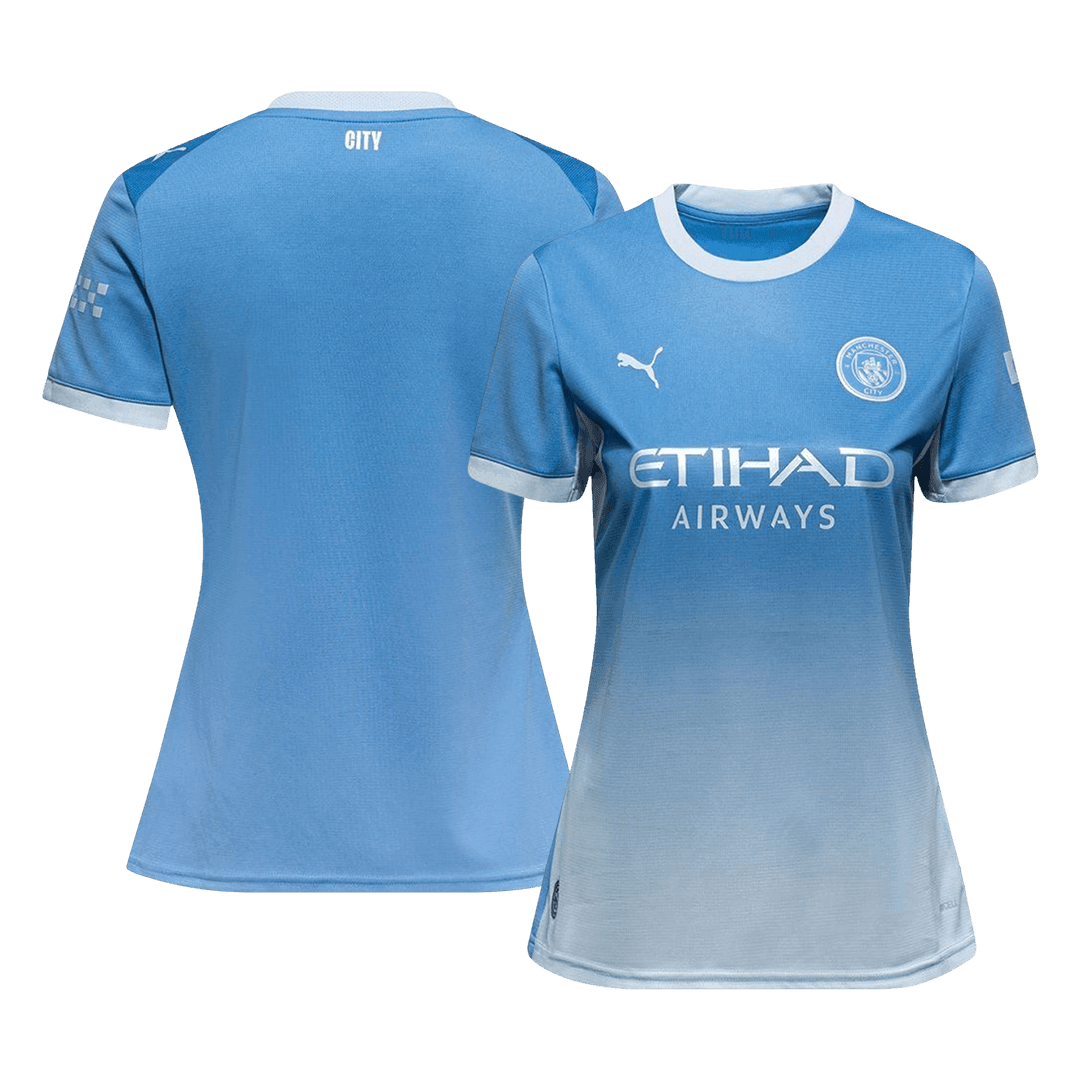 Manchester City Tröja 2026/27 Hemma Blå Dam-2