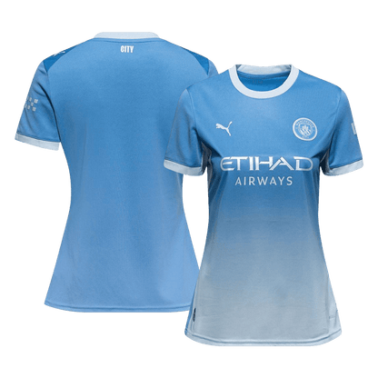 Manchester City Tröja 2026/27 Hemma Blå Dam-2