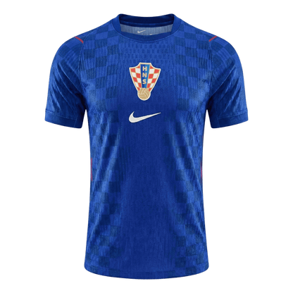 Kroatien Tröja MODRIĆ #10 2026 Borta Autentisk Blå-9