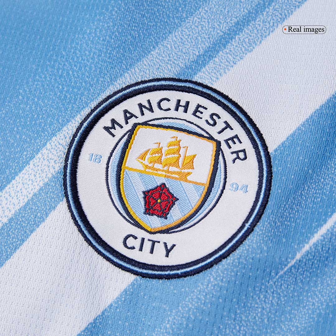 Manchester City Tröja 2025/26 Hemma Blå Dam
