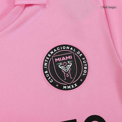 Inter Miami CF Tröja SUÁREZ #9 2022 Hemma Rosa-6