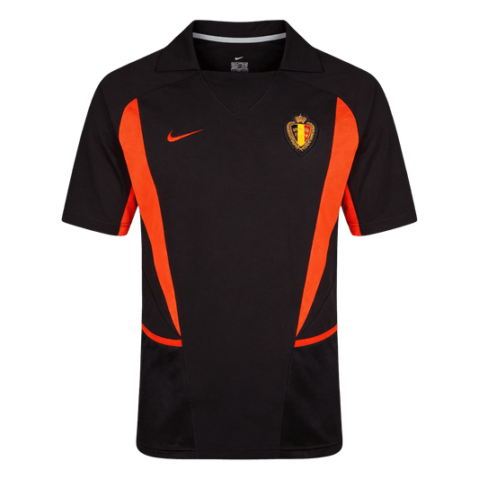 Belgien Bortatröja 2002 Retro
 Svart