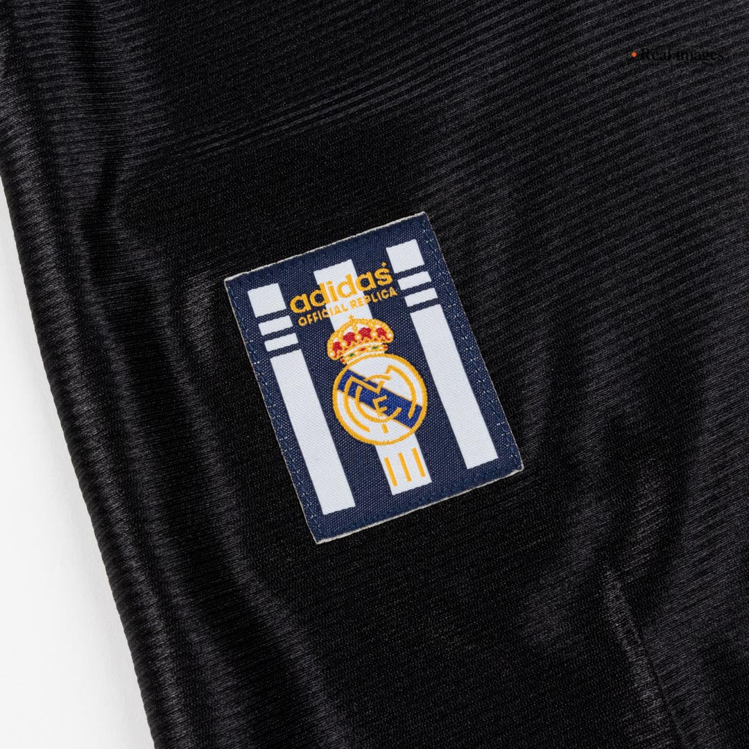 Real Madrid Bortatröja 1999/01 Retro Tröja
 Svart-2