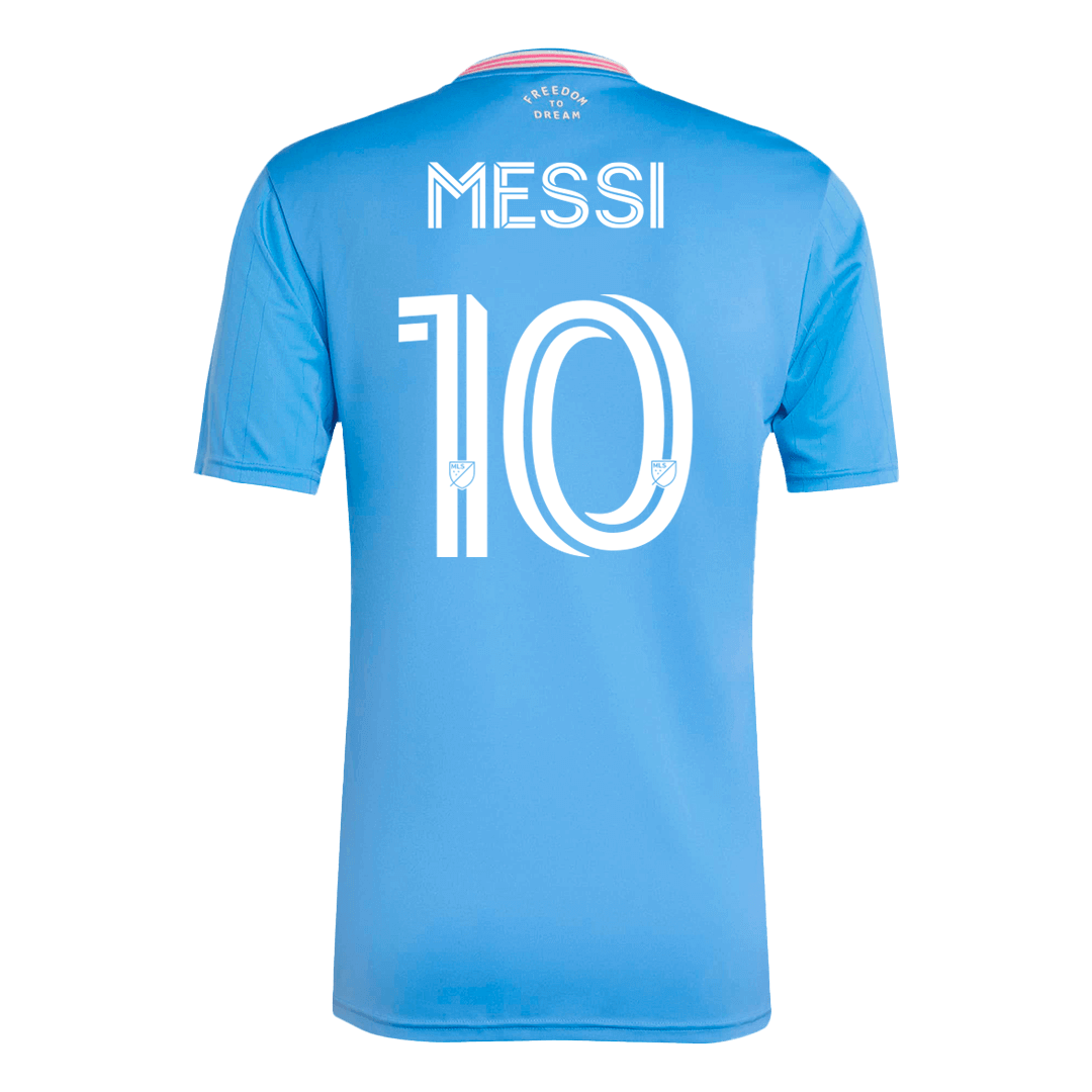 Inter Miami CF Tröja MESSI #10 2025 Tredje Blå